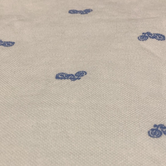 New: Joe Fresh boys dress tshirt with button in white and blue (large 10-12) - Picture 4 of 6